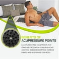 thumbnail image 3 of ProsourceFit Ki Acupressure Mat and Pillow Set for Relieving Back/Neck Pain, 3 of 7