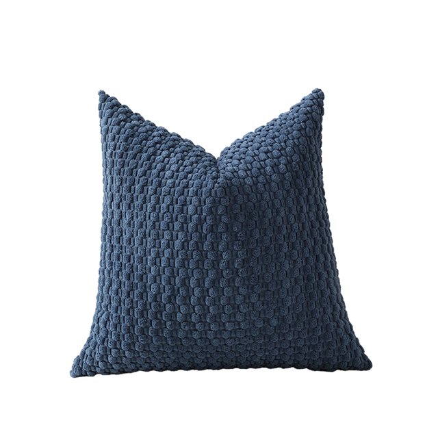 Fundas de Almohada Tamaño Estándar Funda de Almohada Tejida Suave Tamaño Estándar Respirable Cara Amable Funda de Almohada Tejida Decorativa Cubierta de Almohada