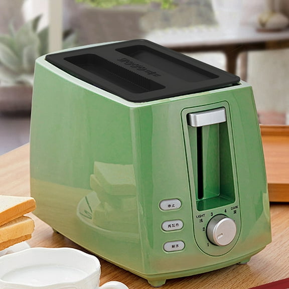 MLINS 2pcs Silicone Toaster Lid Toaster Cover Bread Maker Cover Toaster Appliances Top Cover Bread Machines Cover Sandwich Machine Part Accessories