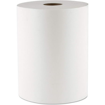 Morcon VT106 Hardwound Roll Towels, 1-Ply, 10-Inch x 550 ft, White, 6 Rolls/Carton