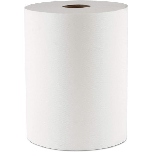 Morcon VT106 Hardwound Roll Towels, 1-Ply, 10-Inch x 550 ft, White, 6 Rolls/Carton