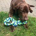 thumbnail image 2 of Dogit Knotted Rope Dog Toy, Multi-Coloured 3-Knot Looped Tug, 71 cm (28in), 2 of 5