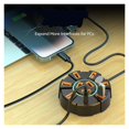 thumbnail image 3 of USB 2.0 Hub High Speed Multi Ports Splitter Adapter, Multiple Expander for Laptop PC Computer, 3 of 3