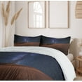 thumbnail image 6 of Ambesonne Space Duvet Cover Sets, Desert Lunar Life on Mars, 2-King, Brown Blue, 6 of 7