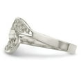 thumbnail image 3 of 925 Sterling Silver Solid Polished Filigree Ring Size 8 2mm Wide Ring for Women - 1.4 Grams, 3 of 5