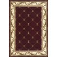 thumbnail image 1 of HomeRoots 353201 Tapis de Zone en Polypropylène Rouge 20 x 31 Po., 1 of 1