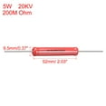 thumbnail image 2 of 5W Power Rating 200M Ohm High Voltage Glass Glaze Film Resistors 2 Pcs, 2 of 2