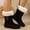 Black, variant on Women Winter Snow Boots, Thermal Windproof Comfort No Slip Mid-Calf Boots Black Size 5