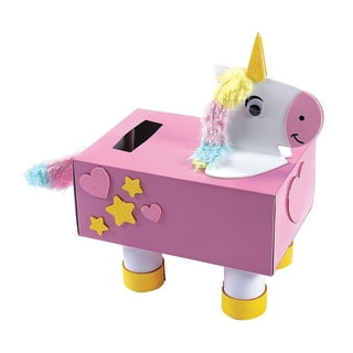 GYQMBT valentines boxes for kids unicorn valentine box cards classroom  mailbox boys girls gifts exchange & greeting (1 Mailbox, 32 Valentine  Cards, 1