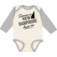 thumbnail image 3 of Inktastic Someone in New Hampshire Loves Me Boys or Girls Long Sleeve Baby Bodysuit, 3 of 5