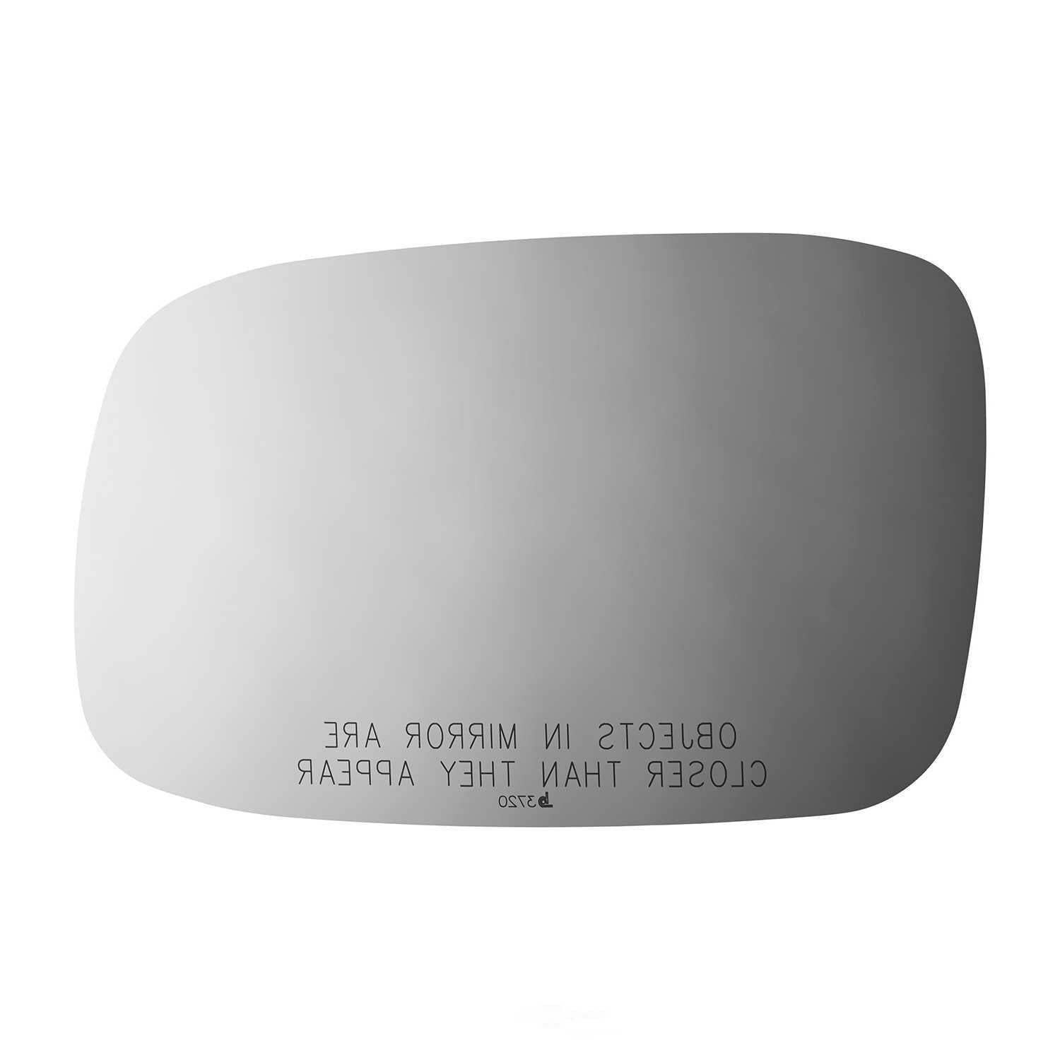 Burco Side View Mirror Replacement Glass - Clear Glass - 3720