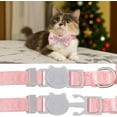 thumbnail image 3 of 2Pack Adorable Cat Collar with Bow, Cute Kitten Collars for Girl Cats Pink Cat Bows & Accessories Breakaway Safety Cat Bowtie Collar, 3 of 6