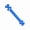 Blue, variant on Multifunction Car Turnbuckle Wrench 3/4/5/5.5/7/8MM For Nut And Rod Adjustment