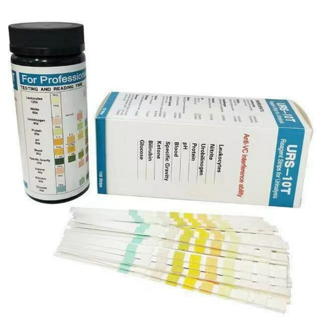 Analysis Reagent Strip Test Strip10T Paper VC Interference Body Analysis Paper 32 in 1 Small Screwdriver Set Camera Screw Set Be Quiet Screwdriver College Girls New Home Car Mechanic Set 26 Toolbox