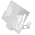thumbnail image 4 of 8-14 Inches Phone Screen Magnifier 3d Video Amplifier Pulling Type Magnifier Folding Rack for Home Office (White), 4 of 7