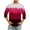 Hot Pink, variant on LYEAA Mens T Shirts Summer 3/4 Sleeves Crew Neck Athletic Workout Loose Pullover T-shirts Gradient Training Casual Soft Comfortable Breathable Men's Tops Black M