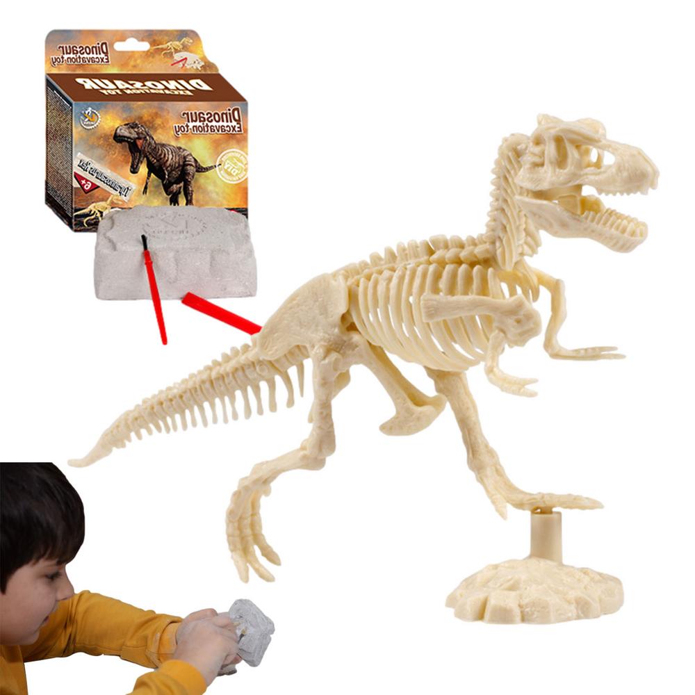 Ksruee Digging Dinosaur Set Skeleton Set Dinosaur Fossil Kit with