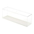 thumbnail image 3 of bedienty Clear Storage Box Clear Display Case Small for Yellow Figure Action Figurines Model White 30x7.8x10.5cm, 3 of 6