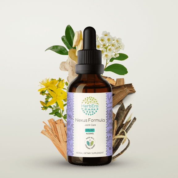 Nexus Formula Alcohol Extract Tincture. Muscle and Joint Care 2 oz