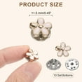 thumbnail image 2 of 10 Conjuntos de Botones de Broche, Botones de 11.5 mm Sin Coser, Pines Desmontables para Ropa, Cintura, Abrigo (Negro), 2 of 7