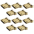thumbnail image 4 of 10-Pack Mini HDMI Male Connector Seat  Vertical Straight Plug Socket, Lightweight and Space-Saving, 4 of 7