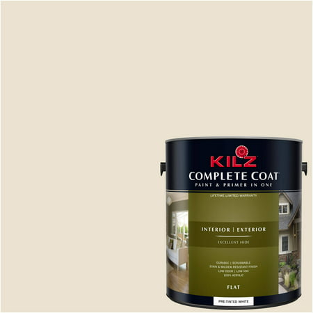 Natural Wax, KILZ COMPLETE COAT Interior/Exterior Paint & Primer in One, (Best Wax For Clear Coat Paint)