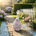 thumbnail image 6 of SHENGXINY Porch Goose Outfit, Cute Knitted Sweater with Hat Goose Clothes for Front Door Patio Garden Decoration White 23 in, 6 of 6