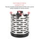 thumbnail image 3 of Inteprter Outdoor Mini Heating Hood Stove Heater Furnace Cover Steel Garden Stainless Home Equipment Winter Autumn Sleeve Jardín y Patio, 3 of 6