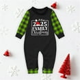 thumbnail image 1 of Pijamas familiares europeos con estampado navideño de moda, traje para padres e hijos, monos de poliéster para bebés., 1 of 3