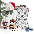 thumbnail image 5 of Christmas Sack – 28" X 20" Canvas Gift Bag with Drawstring, Full Print Polyester Santa Sack, Durable Reusable Xmas Gift Bag for Holiday, Party & Storage, 5 of 5