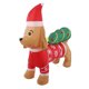 thumbnail image 3 of Decoración para exteriores para alegría festiva, 110-240 V, enchufe estadounidense, perro salchicha inflable navideño iluminado con LED, 3 of 8
