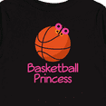 thumbnail image 4 of Inktastic Basketball Princess Girls Long Sleeve Toddler T-Shirt, 4 of 5