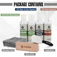 thumbnail image 2 of 7PCS Shoe Cleaning Kit, 2 Bottles Shoe Cleaner, Deodorizer, Protector Waterproof and Stain, 2 Brushes & Microfiber Towel for Sneaker, Leather, Nubuck, Suede, Mesh & Canvas, 2 of 2
