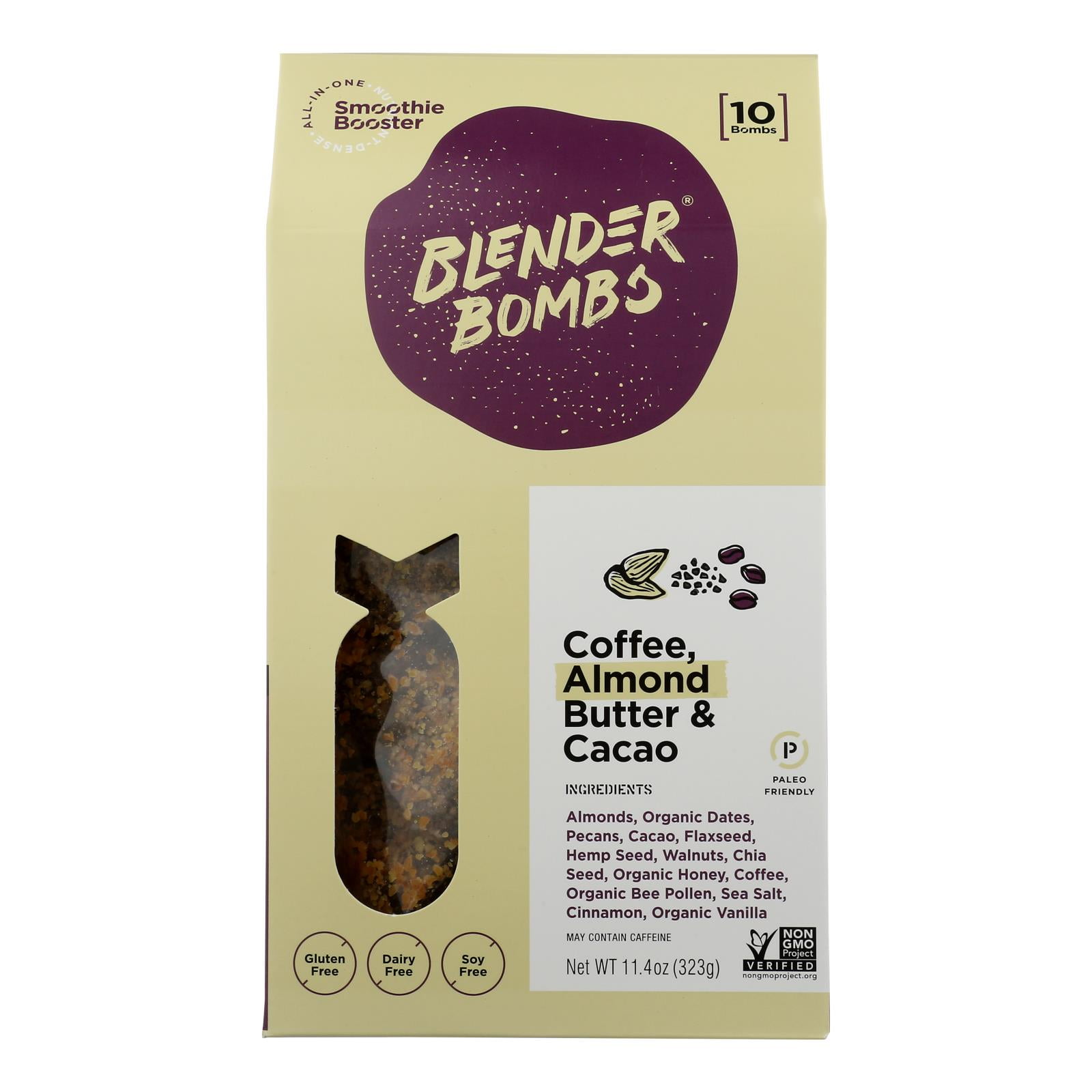 Blender Bombs Blend Bomb Coffee Almond Caco 1 Each 10 Count