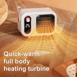 POWERZONE H-5511 Infrared Quartz Radiant Heater – 400W/800W Dual Settings, Overheat & Tip-Over Protection