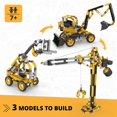 thumbnail image 2 of Kit STEM de construcción Engino Grúa Alta Motorizada, 2 of 8
