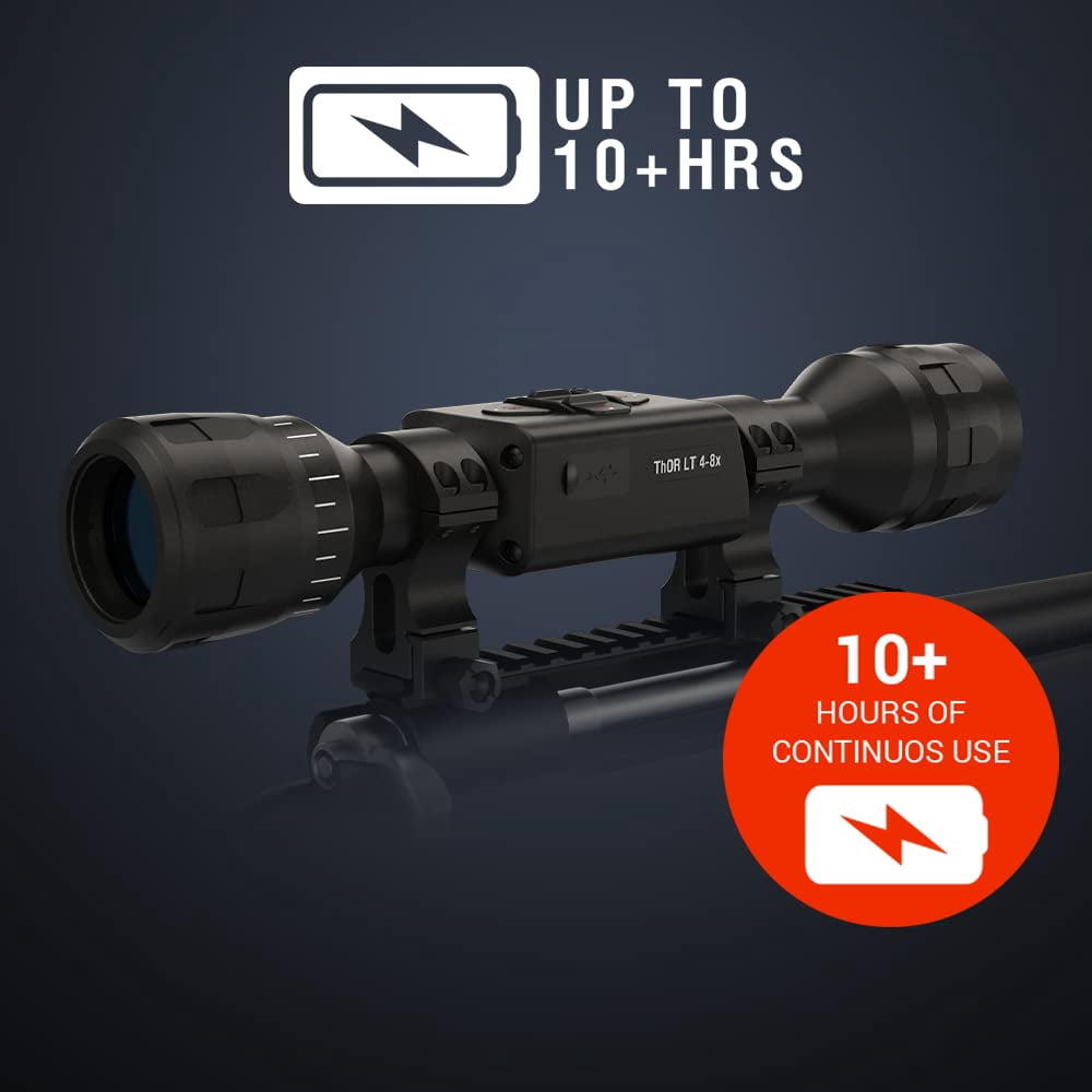 ATN Thor LT 320 2-4x Thermal Scope 10+hrs Battery