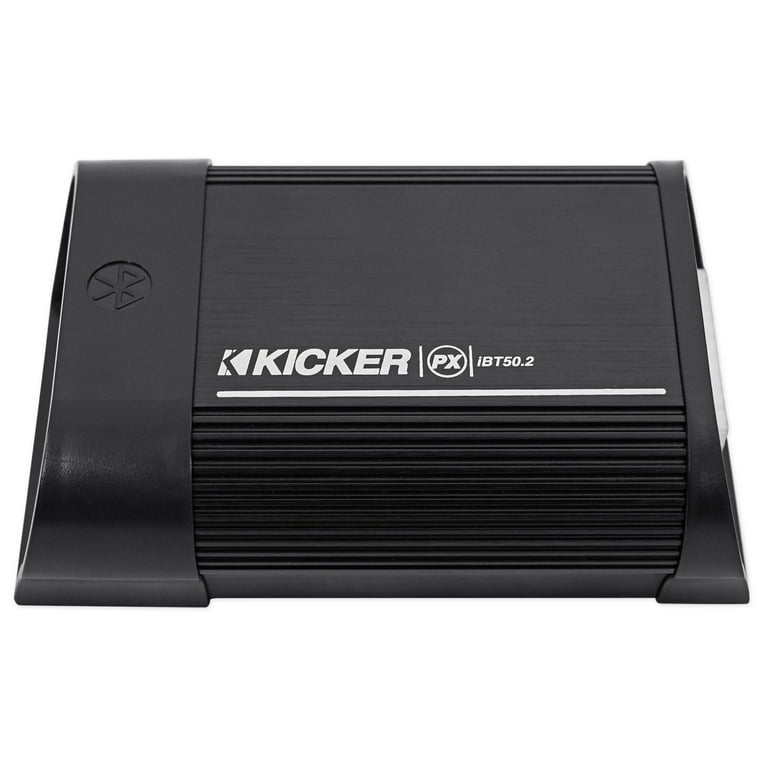 Kicker 40PXIBT502 PXiBT50.2 Motorcycle/ATV 2 Channel Bluetooth  Amplifier+Remote