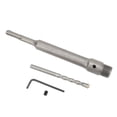 thumbnail image 3 of Vástago de broca, Vástago cortador de agujeros de pared Acero de alto carbono 7.9in Plata Alta dureza Resistente al desgaste Accesorios de taladro para martillo eléctrico, 3 of 8