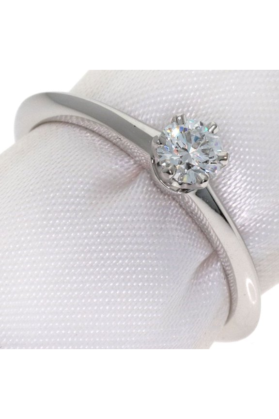 Pre-Owned Tiffany & Co. Solitaire Diamond Ring, Platinum PT950, Women's.