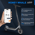 thumbnail image 4 of Scooter eléctrico Honey Whale M1 Gris, 4 of 6