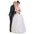 thumbnail image 3 of SHISUYAN Cake Topper Figures Wedding Cake Topper Wedding Gifts, Romantic Wedding Decor, 3 of 4