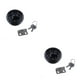 thumbnail image 2 of Kenally Chrome 2 Flush Pull Pestillo para RV Boat Deck Hatch 1/4 Door negro 2piezas, 2 of 6