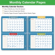 Global Datebooks Secondary Student Planner AY 2026-2027 - Matrix Style - 8.5x11 (Retro)