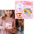 thumbnail image 2 of School Supplies Office Desk Accessories Office Suppliesscene Themed Sticky Notes: Cute Catching Style Notes—Adhesive Student Stationery for Reusable Use, 2 of 5