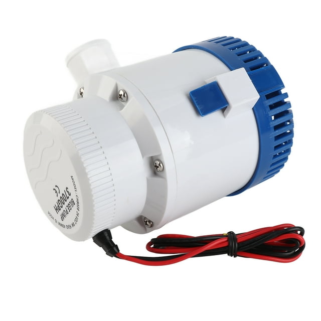 3700GPH Bilge Pump, with Impact ABS Housing for Boats and RVs for Ponds Pools Spa Centers Silence