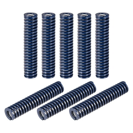 

Uxcell Die Spring 8 Pack 20mm OD 100mm Long Spiral Stamping Light Load Compression Die Springs Blue