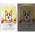 thumbnail image 2 of Red Corgi Easter Egg Hunt Ceramic Night Light, 2 of 2