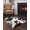 White and Brown, variant on Rug Western Decor: 3.6x2.5ft Faux Cowhide Carpet Small Fun Decorations for Bedroom Living Room Wall Table White and Brown