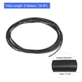 thumbnail image 2 of Uxcell 28AWG Electrical Wire 3 Conductors Tinned Copper 16.4Ft Low Voltage Case Flexible Extension Power Cord Black, 2 of 6